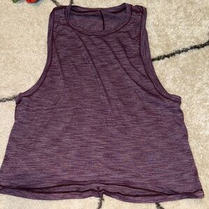 Lululemon Women's Purple Sleeveless Top